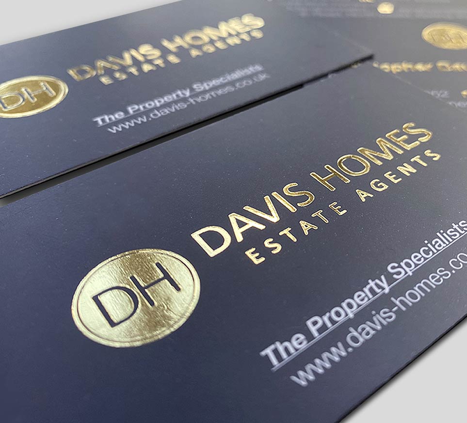 Foiled Business Cards